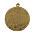 Médaille en métal doré gravé, médaille d&#39;association (GZHY-JZ-028)